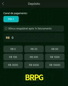deposits BRPG